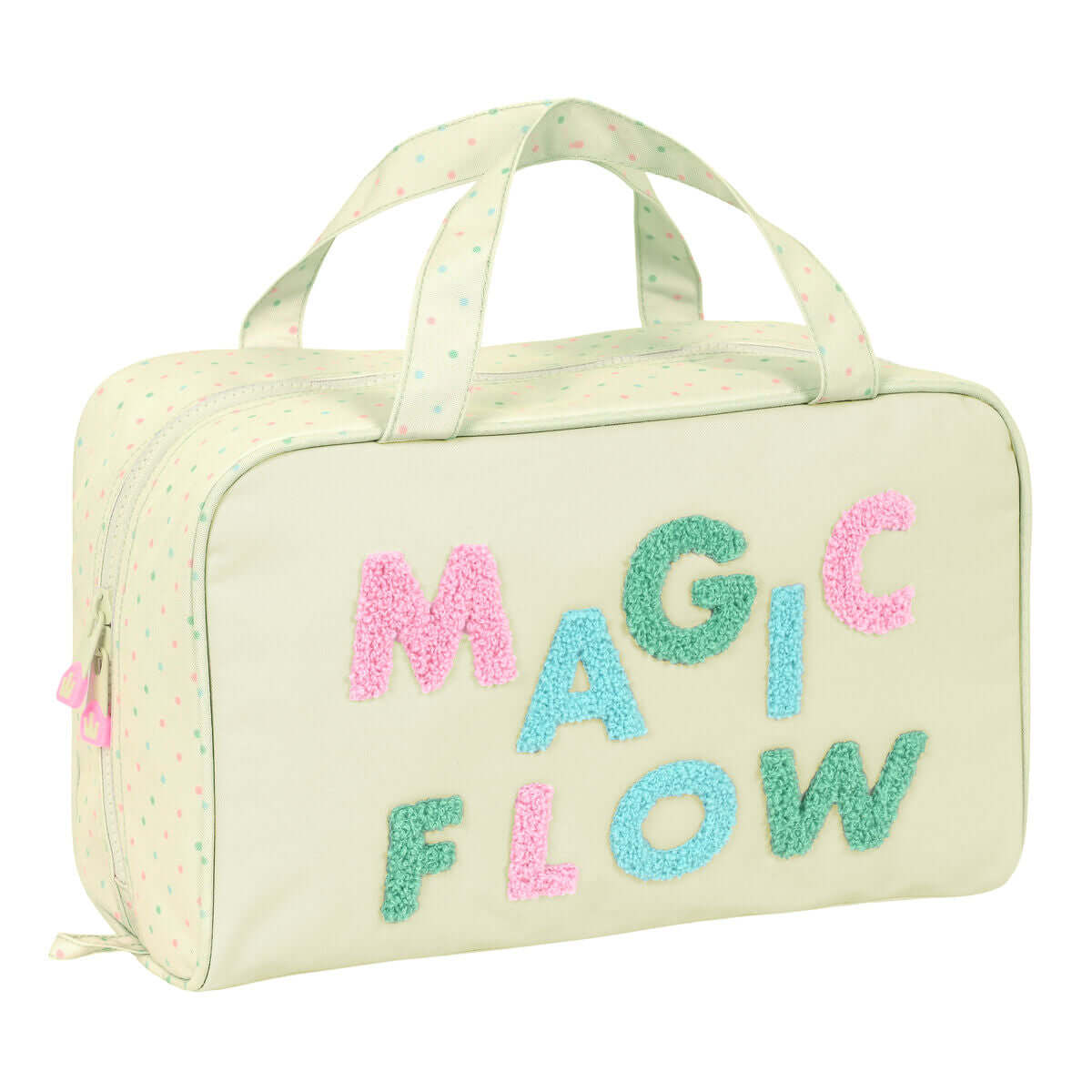 Skolnecessär Glow Lab Magic flow Beige 31 x 14 x 19 cm finns hos Aktivcamping