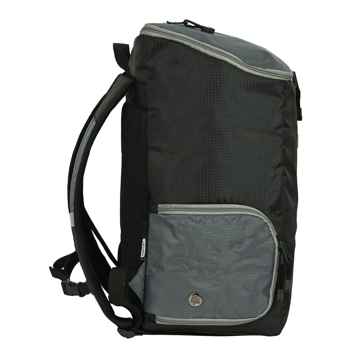 Backpack Safta Multisports Black Grey Sporty 28 x 50 x 22 cm