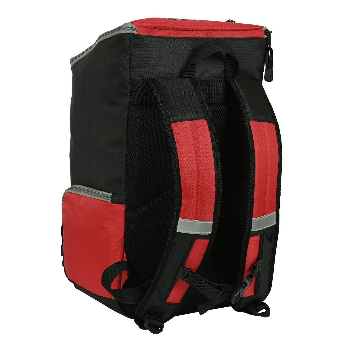 Backpack Safta Multisports Black Red Sporty 28 x 50 x 22 cm