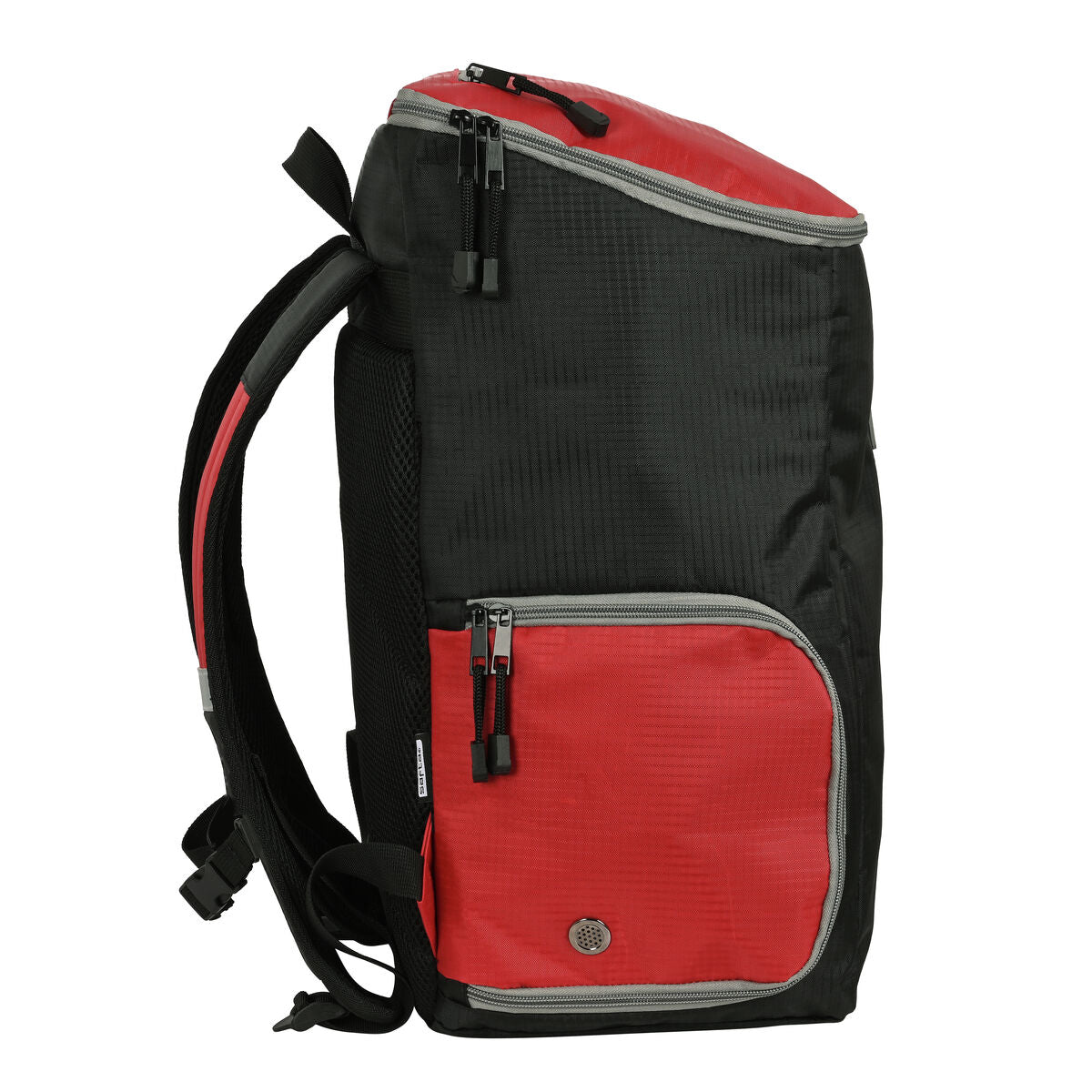 Backpack Safta Multisports Black Red Sporty 28 x 50 x 22 cm