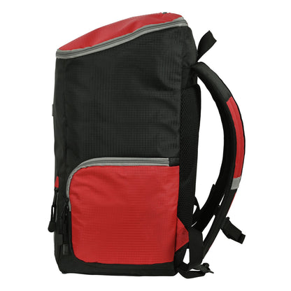 Backpack Safta Multisports Black Red Sporty 28 x 50 x 22 cm