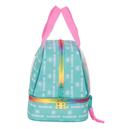 Lunch box Rainbow High Paradise Turquoise 20 x 20 x 15 cm