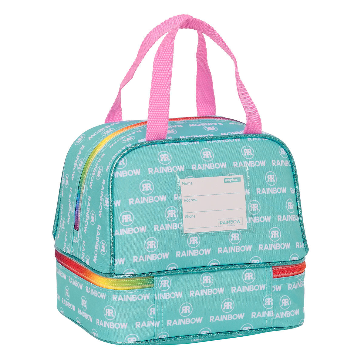 Lunch box Rainbow High Paradise Turquoise 20 x 20 x 15 cm