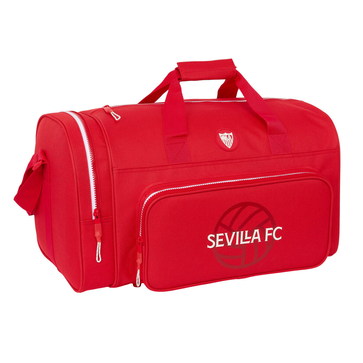 Sportväska Sevilla Fútbol Club Röd 47 x 26 x 27 cm - finns hos Aktivcamping