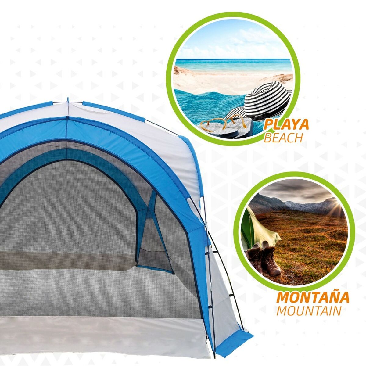 Beach Tent Active Mosquito Net Camping 350 x 260 x 350 cm