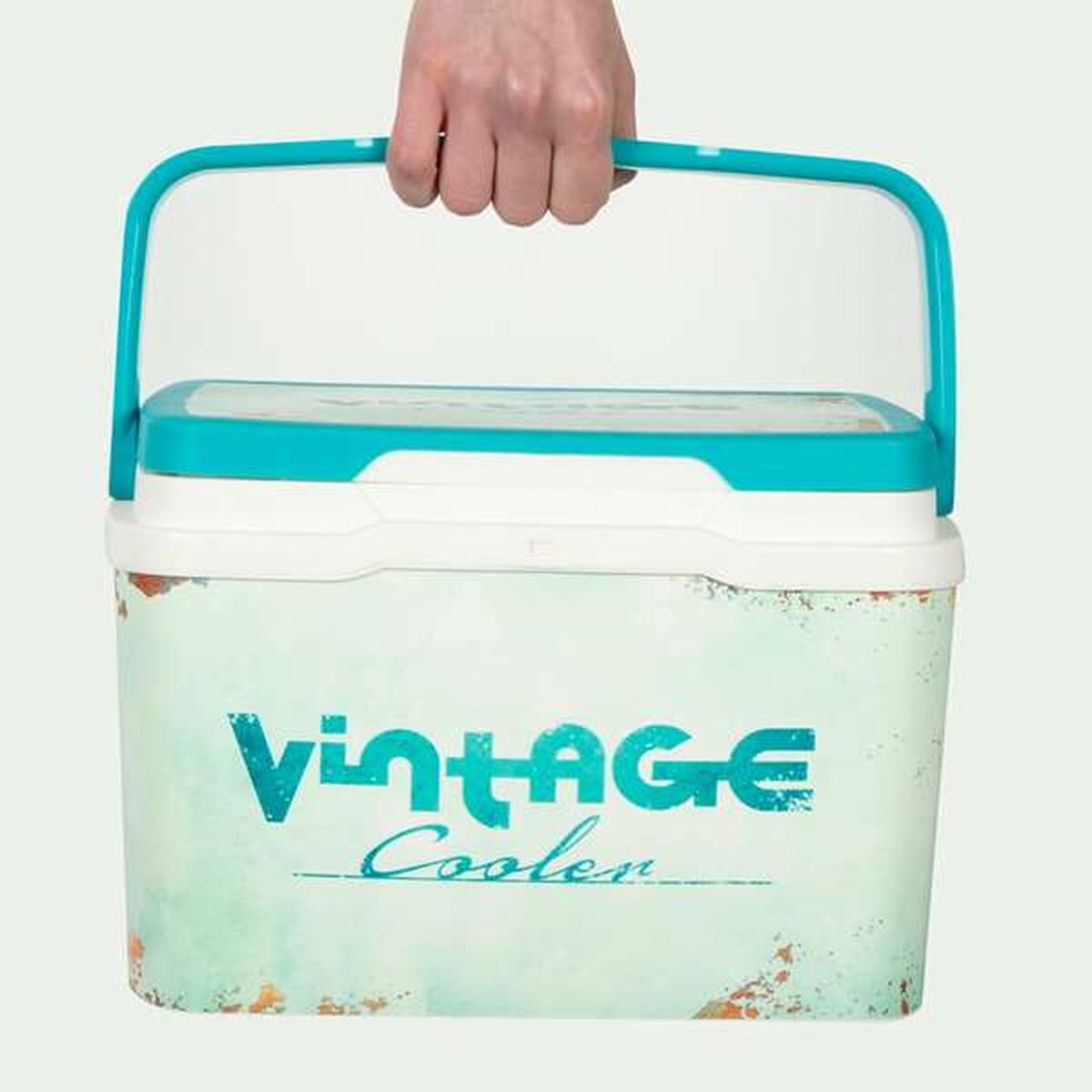 Bärbar kyl Aktive Vintage 5 L - finns hos Aktivcamping