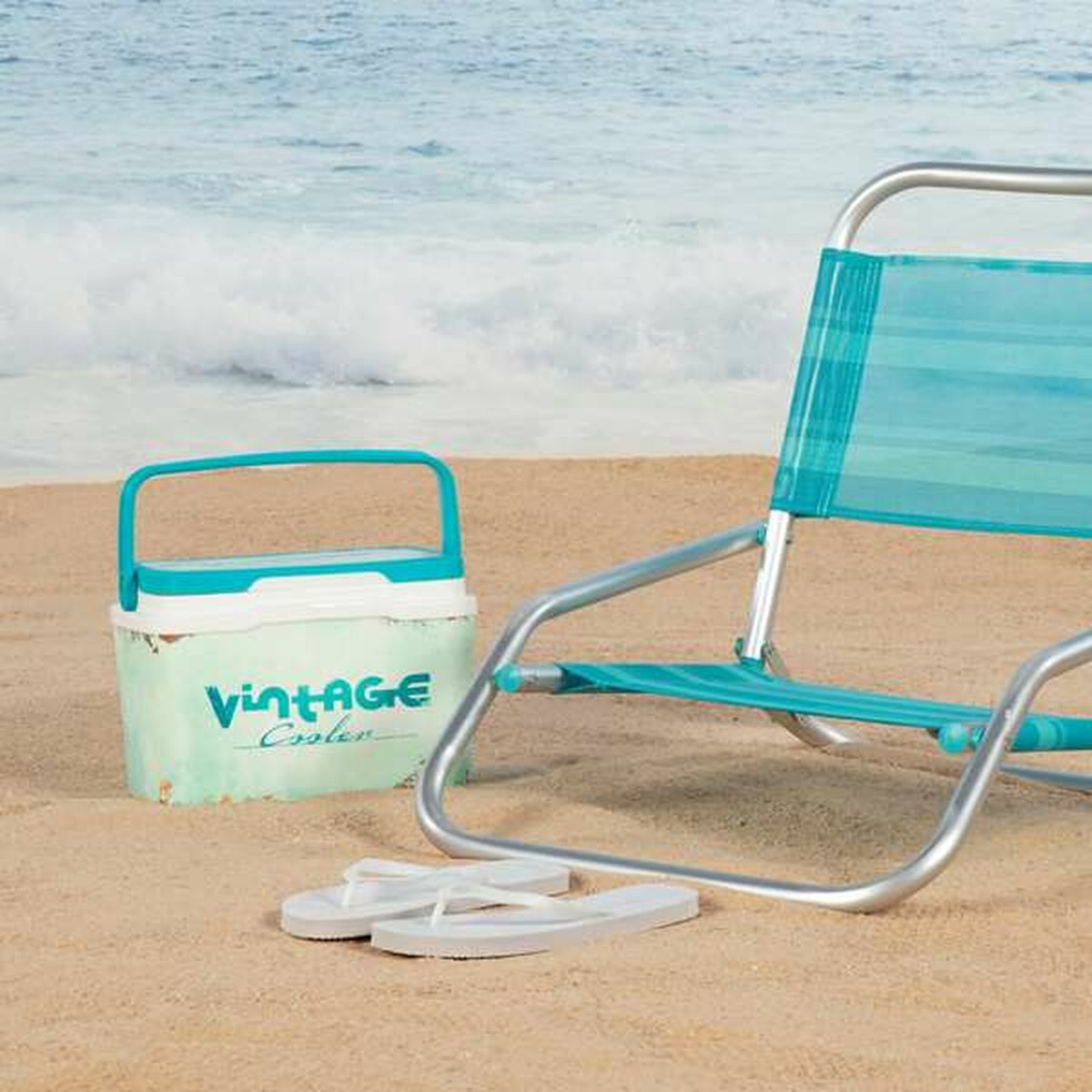 Bärbar kyl Aktive Vintage 5 L - finns hos Aktivcamping