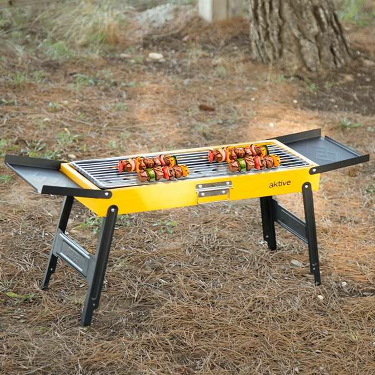 Bärbar Grill Aktive 89 x 22 x 32 cm finns hos Aktivcamping