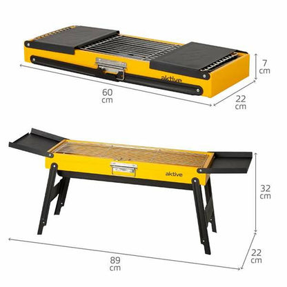 Bärbar Grill Aktive 89 x 22 x 32 cm finns hos Aktivcamping