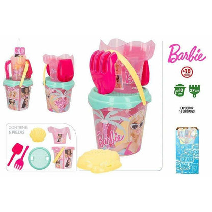 Strandleksaker set Barbie Ø 18 cm