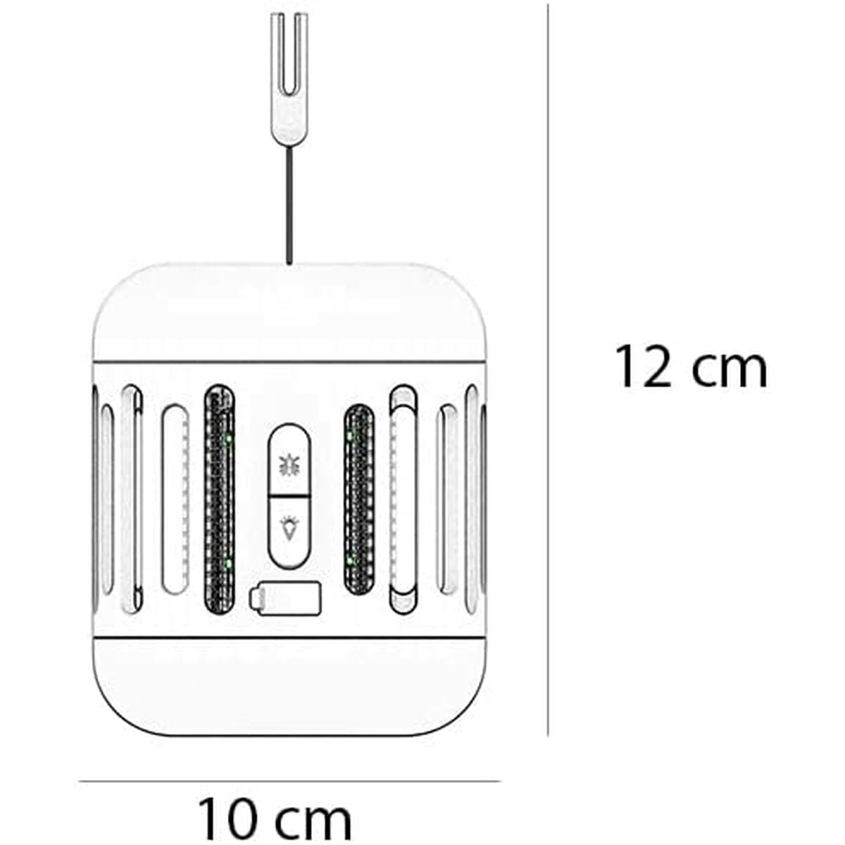 Myggdödande LED-lampa Coati IN410102 (2-pack)