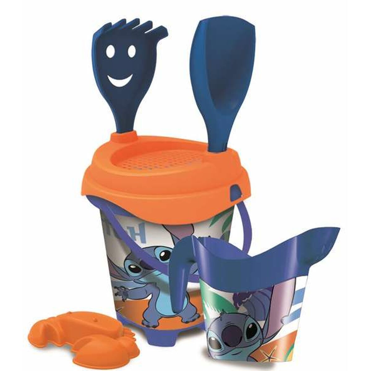 Beach toys set Stitch Watering can 36 x 18 cm