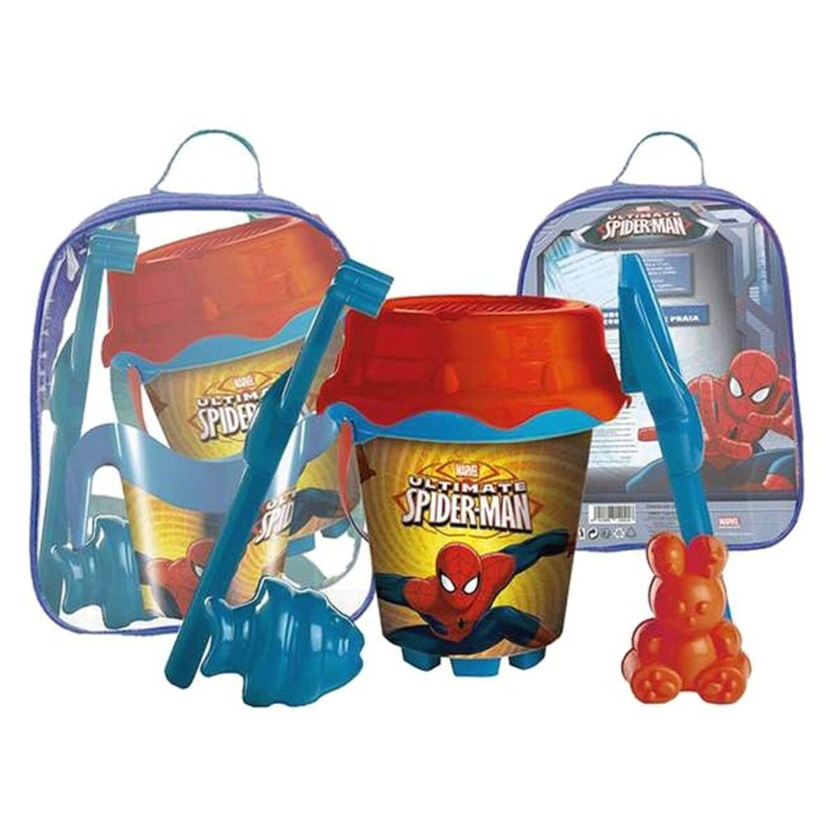 Strandleksaker set Spiderman (7 pcs) Multicolour