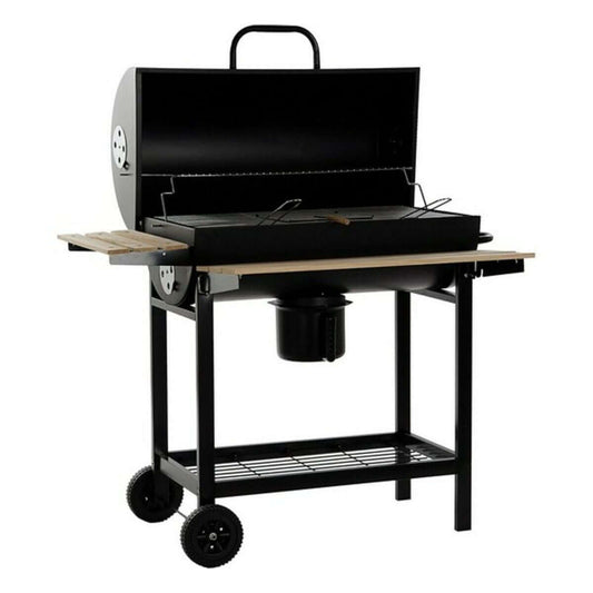 Kolgrill med lock och hjul DKD Home Decor Svart finns hos Aktivcamping