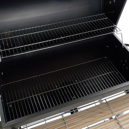 Kolgrill med lock och hjul DKD Home Decor Svart finns hos Aktivcamping