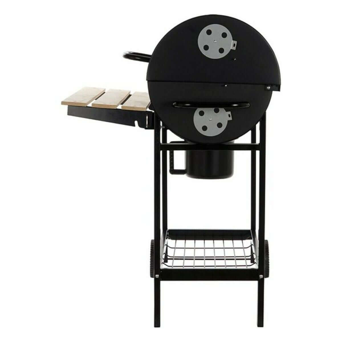 Kolgrill med lock och hjul DKD Home Decor Svart finns hos Aktivcamping