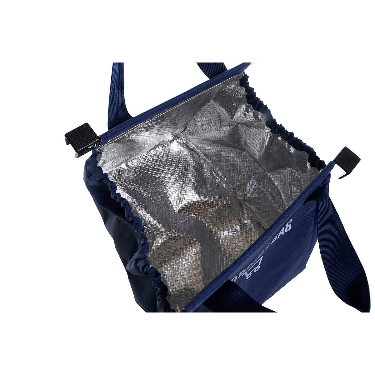 Cooler bag DKD Home Decor Green Navy Blue PVC Metal Aluminum 30 x 40 cm 24 x 27 x 29 cm