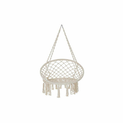 Hanging chair DKD Home Decor Beige 80 x 63 x 120 cm