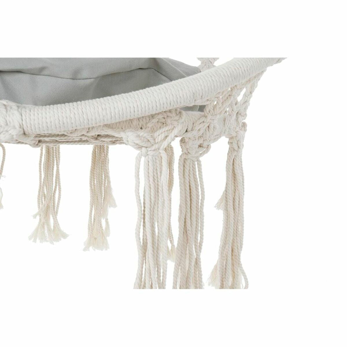 Hanging chair DKD Home Decor Beige Multicolour 82 x 62 x 123 cm