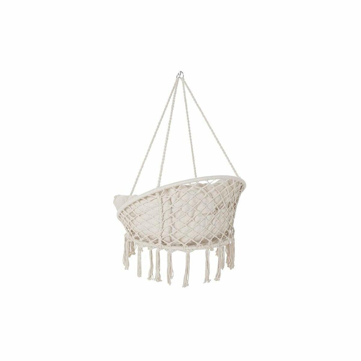 Hanging chair DKD Home Decor Beige Exclusive 100 x 80 x 145 cm