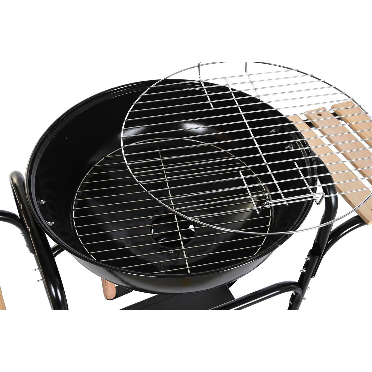 Grill DKD Home Decor Wood Steel (100 x 47 x 95 cm)