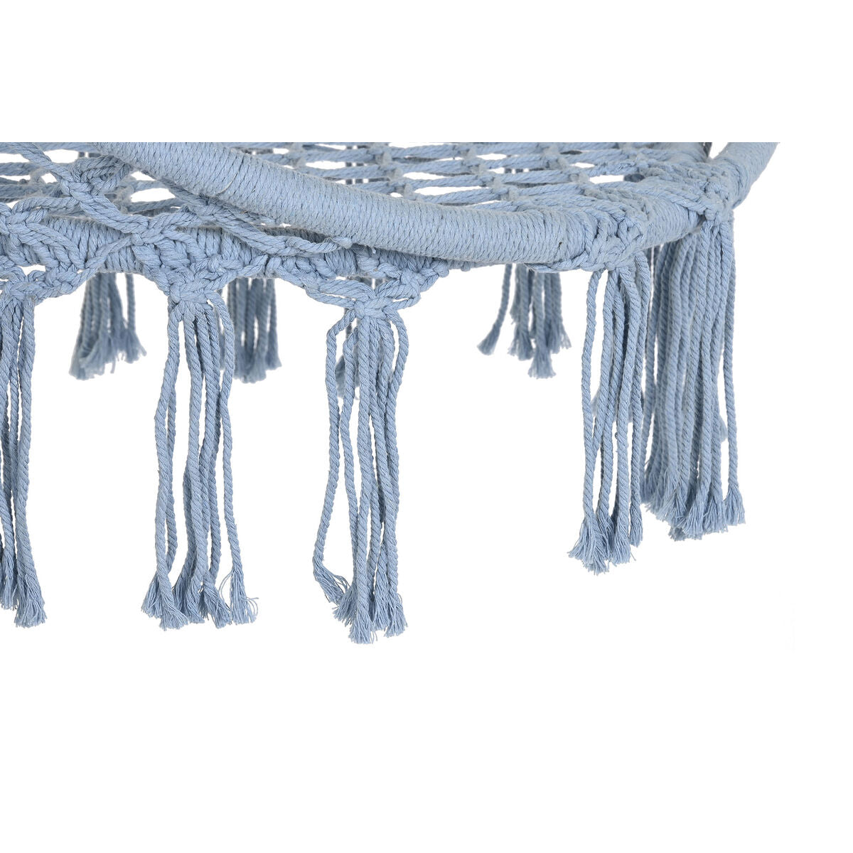 Hanging chair DKD Home Decor Sky blue 80 x 63 x 128 cm