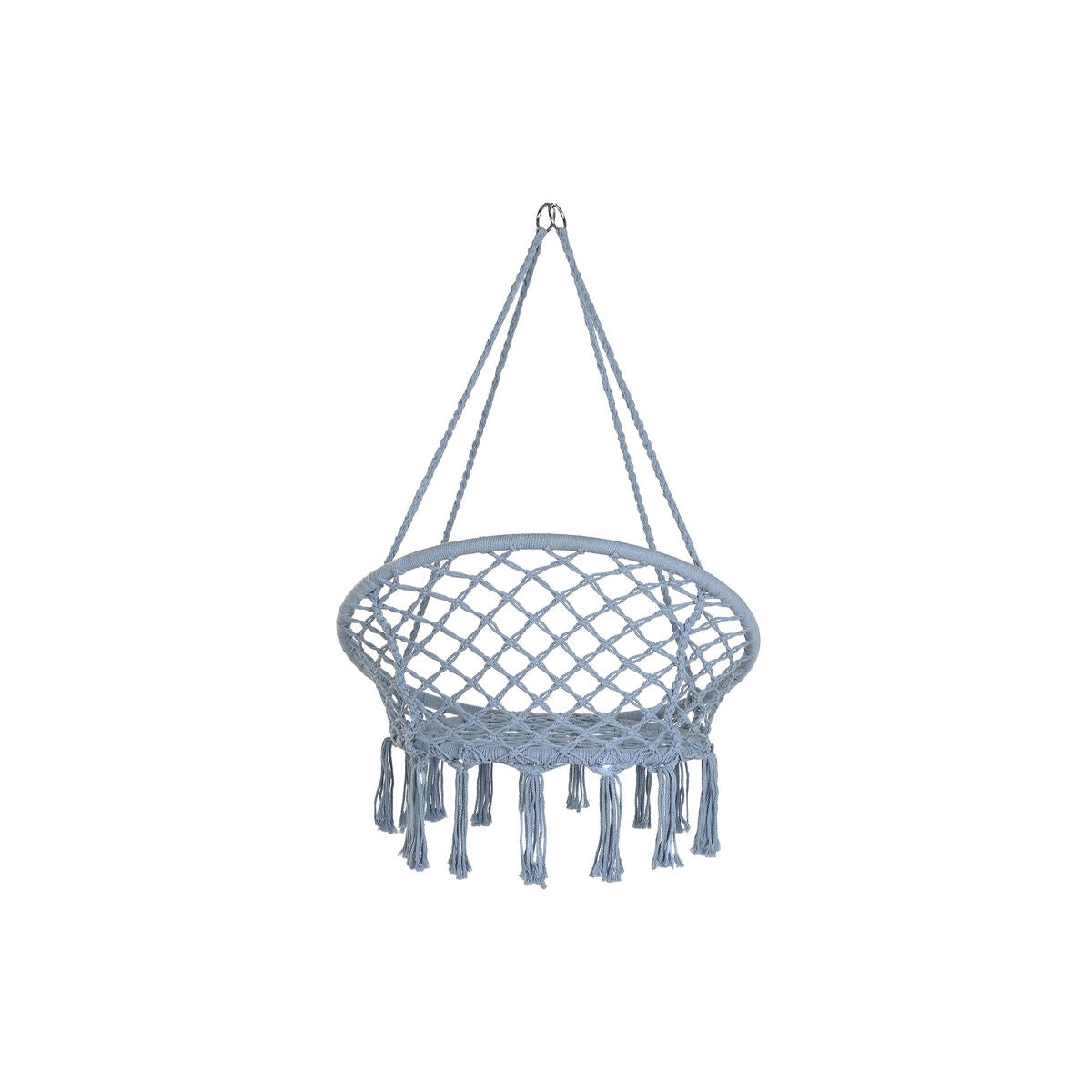 Hanging chair DKD Home Decor Sky blue 80 x 63 x 128 cm