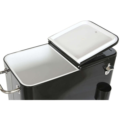 Bärbar kyl DKD Home Decor 74 x 43 x 83 cm Svart Stål Aluminium polypropen 56 L finns hos Aktivcamping