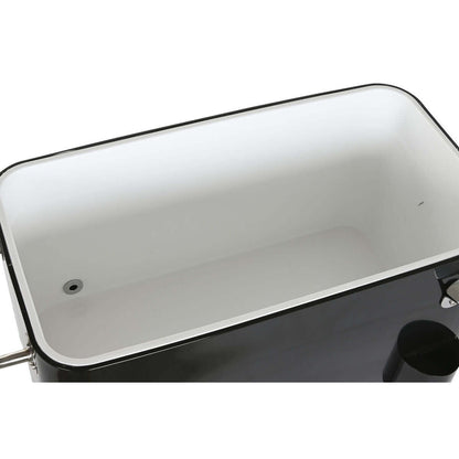 Bärbar kyl DKD Home Decor 74 x 43 x 83 cm Svart Stål Aluminium polypropen 56 L finns hos Aktivcamping