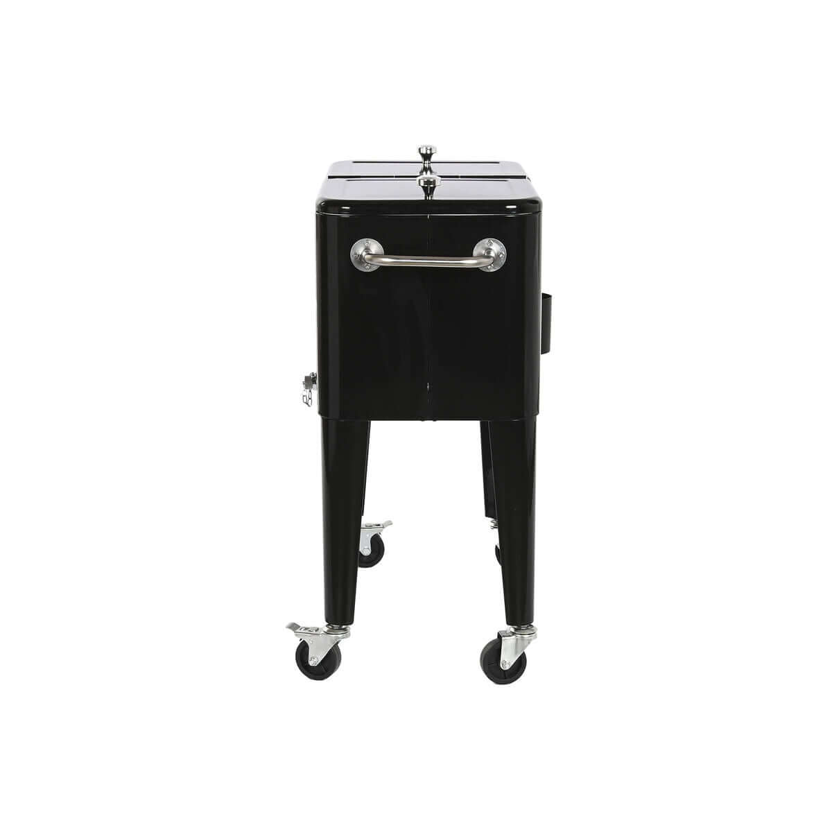 Bärbar kyl DKD Home Decor 74 x 43 x 83 cm Svart Stål Aluminium polypropen 56 L finns hos Aktivcamping