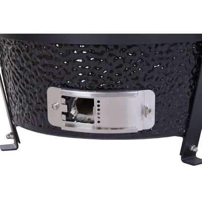 Bärbar Keramisk Grill Home ESPRIT Metall Keramik 51 X 53 X 64 CM finns hos Aktivcamping