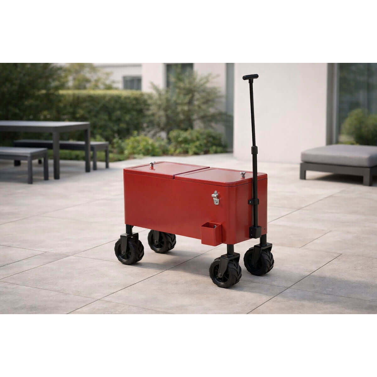 Bärbar kyl Home ESPRIT Svart Röd Metall polypropen 88 X 39 X 120 CM finns hos Aktivcamping