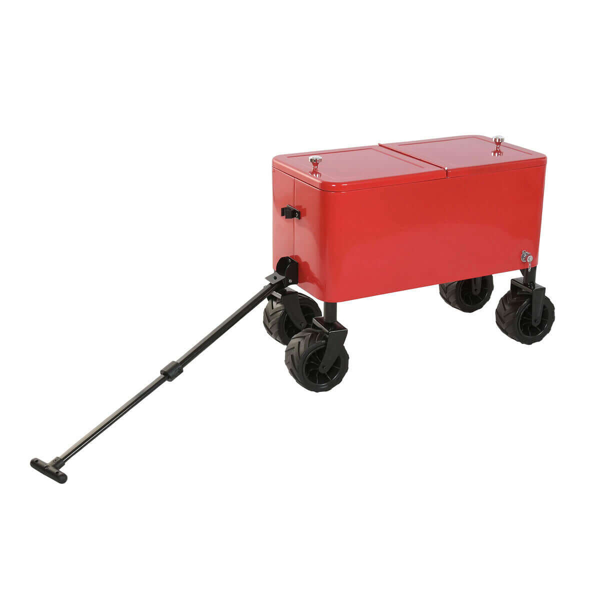 Bärbar kyl Home ESPRIT Svart Röd Metall polypropen 88 X 39 X 120 CM finns hos Aktivcamping