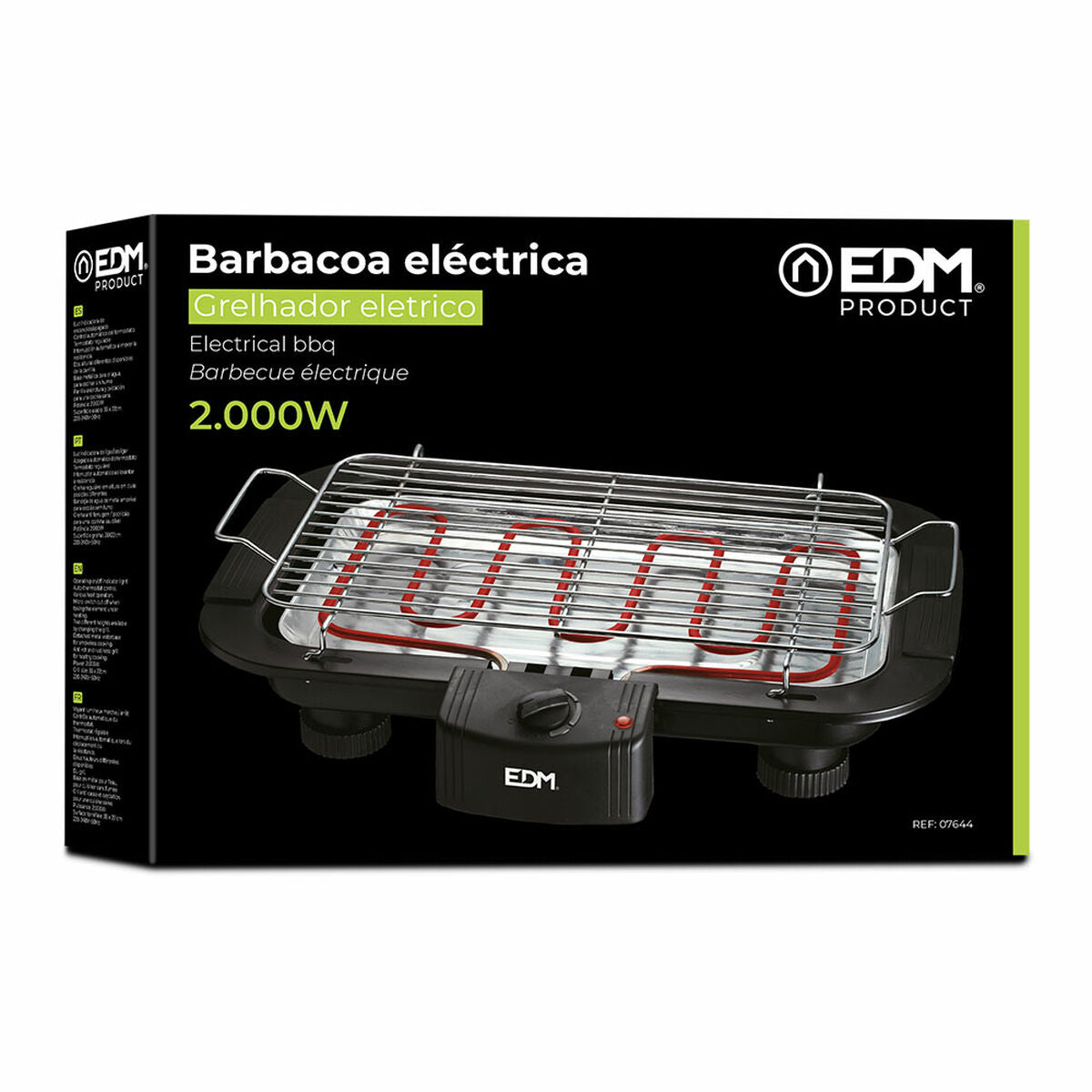 Electric Grill EDM 2000 W