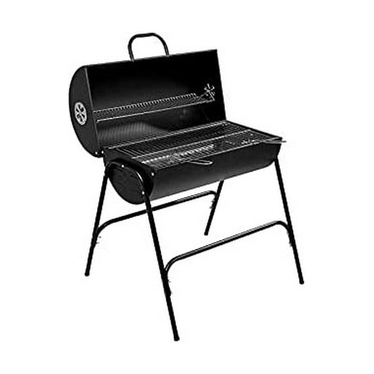 Kolgrill med ben EDM Svart (79 x 71 x 90 cm)