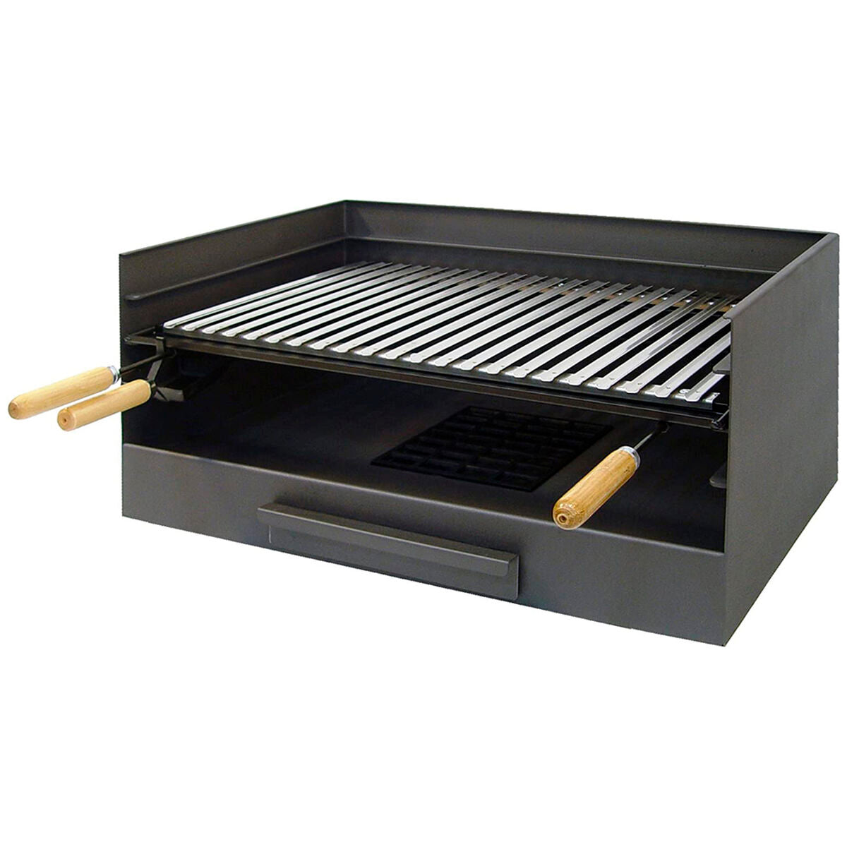 Grill Imex el Zorro Table Grill Black Stainless Steel 61 x 40 x 32 cm