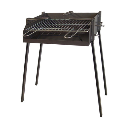 Kolgrill med ben Imex el Zorro Svart Metall 50 x 40 x 75 cm