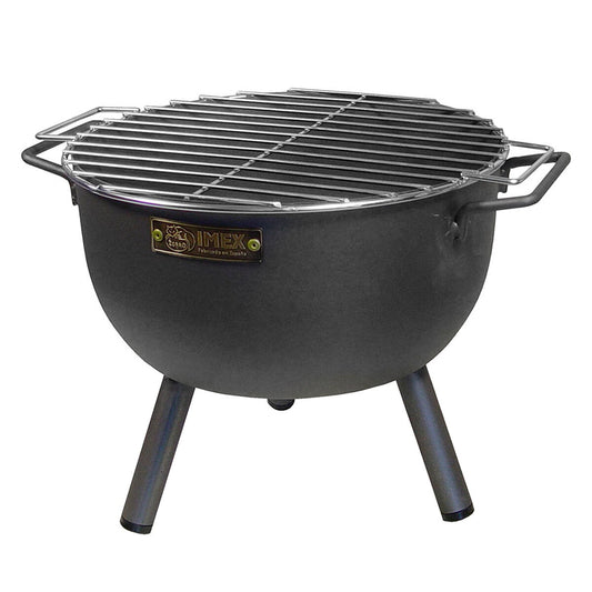 Grill Imex el Zorro Ash Gray Black Ø 30 x 28 cm