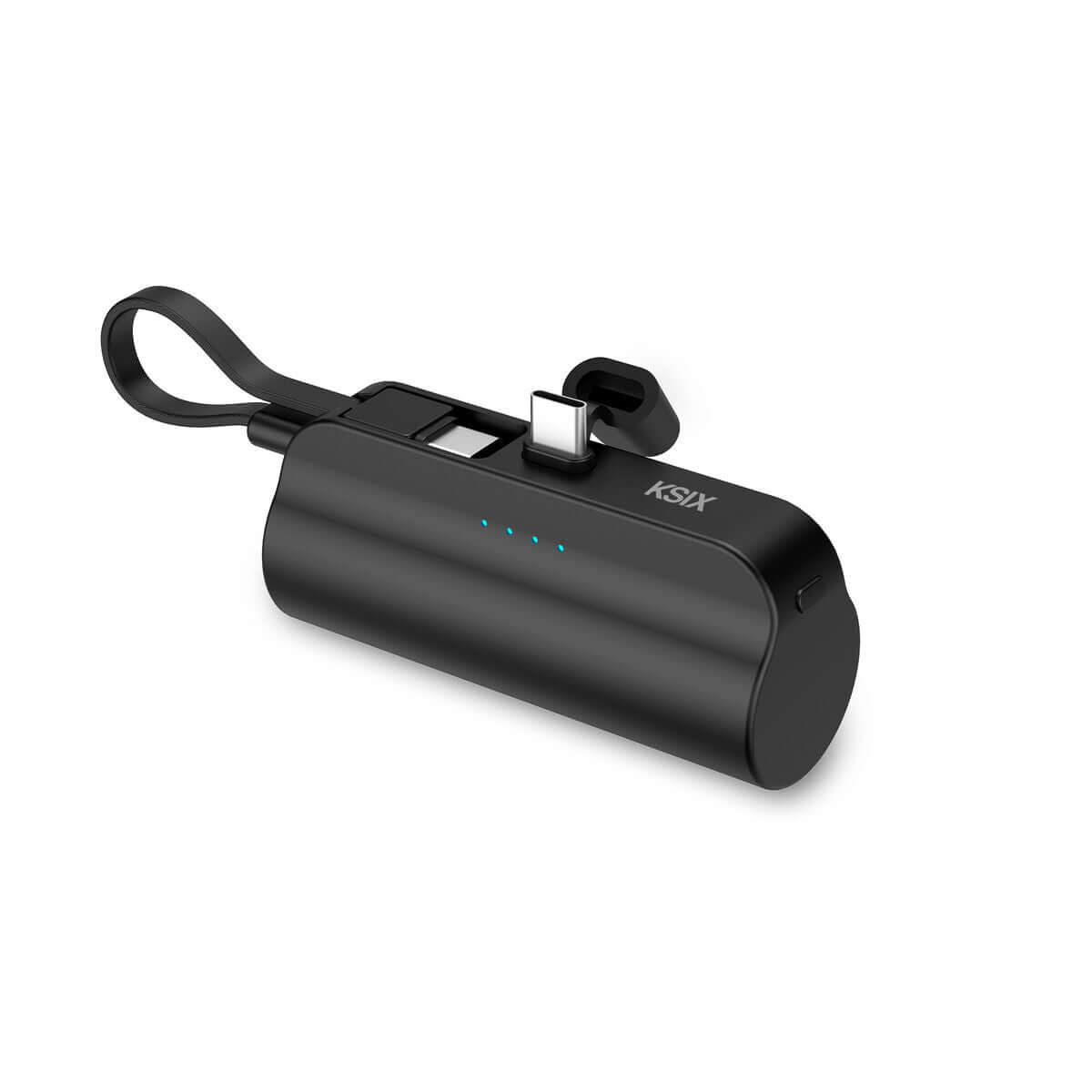 Powerbank KSIX Svart 5000 mAh finns hos Aktivcamping