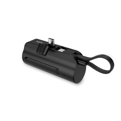 Powerbank KSIX Svart 5000 mAh finns hos Aktivcamping