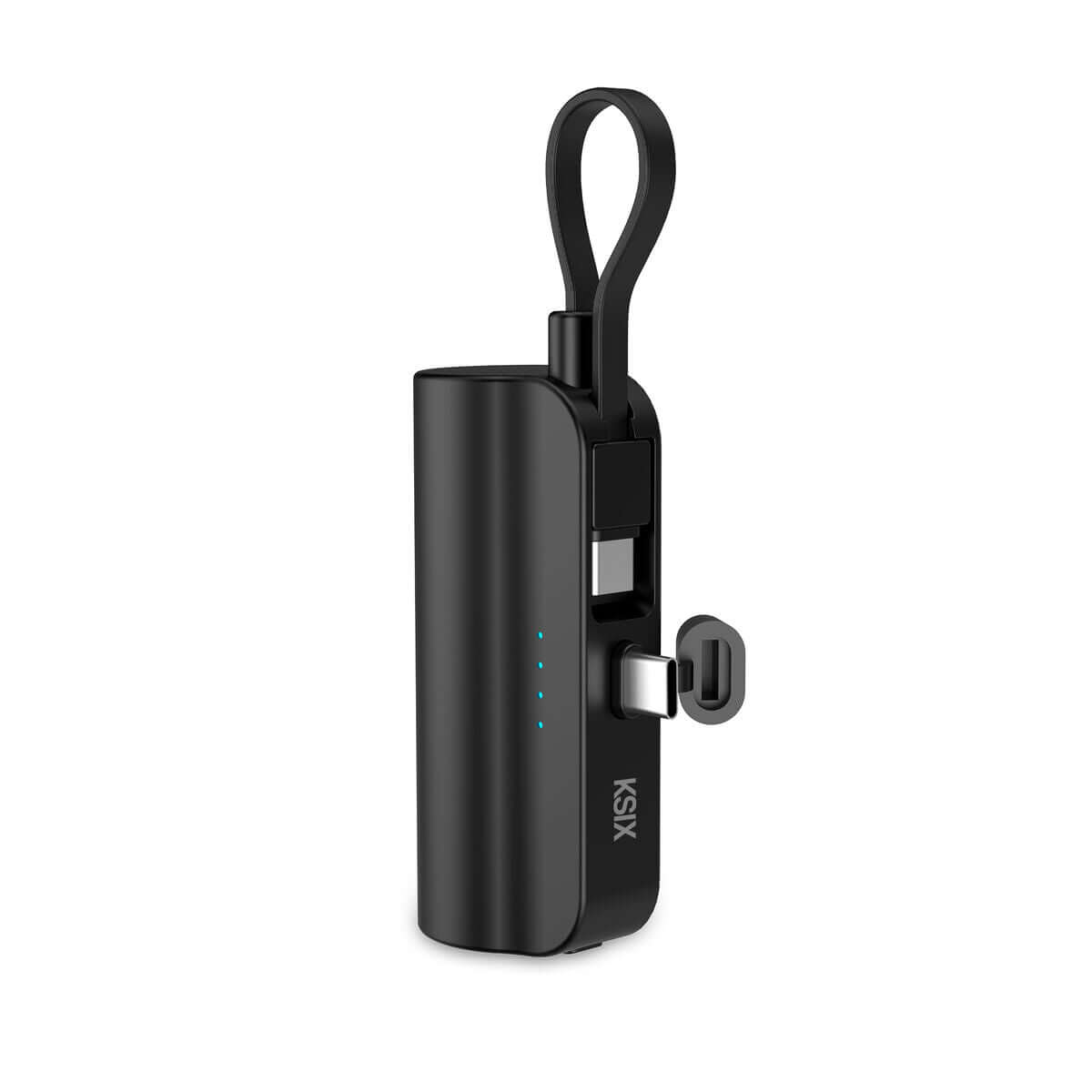 Powerbank KSIX Svart 5000 mAh finns hos Aktivcamping