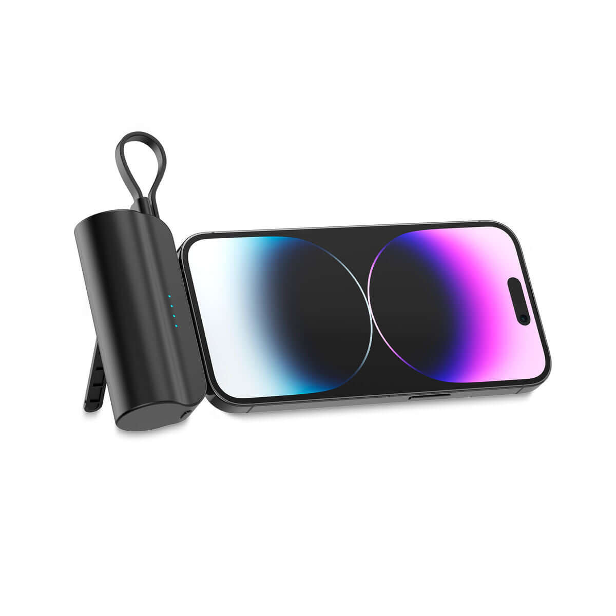 Powerbank KSIX Svart 5000 mAh finns hos Aktivcamping