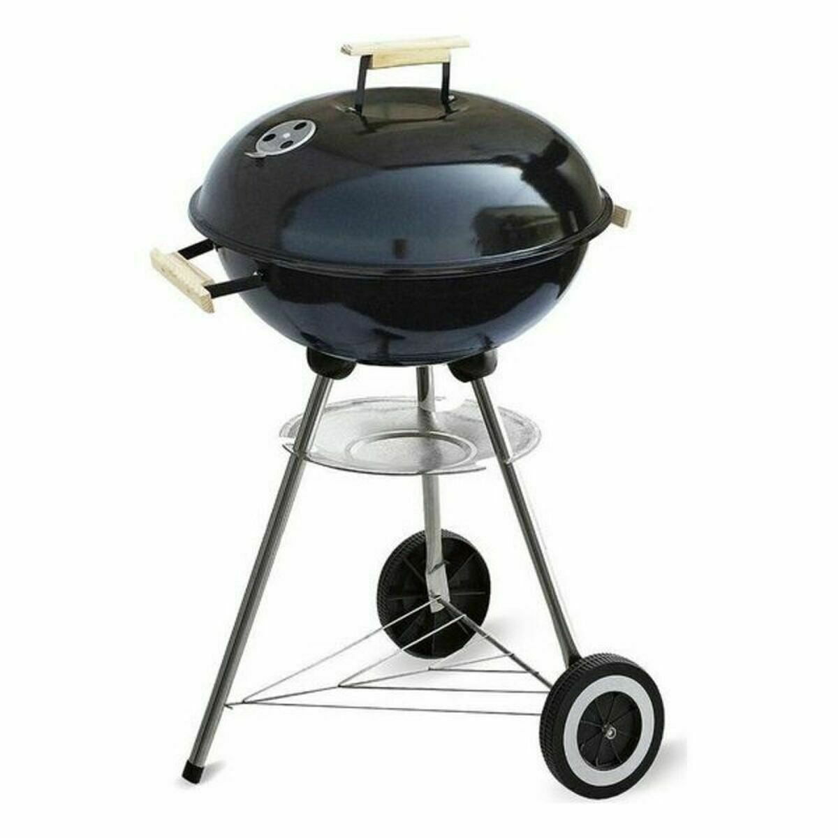 Charcoal grill with lid and wheels Algon VEN8433774694946