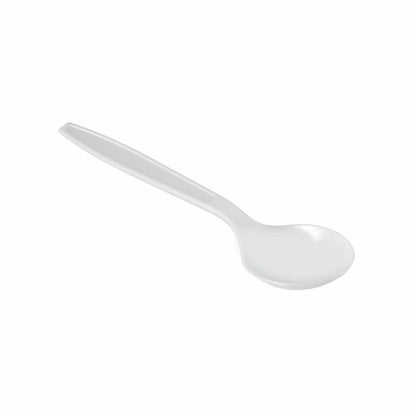 Set of spoons Algon Reusable White 10 pieces 16.6 cm