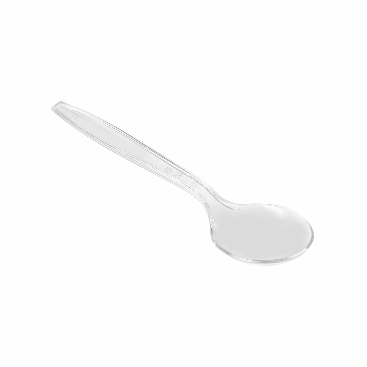 Set med skedar Algon Återanvändningsbar Transparent 10 antal 16,6 cm