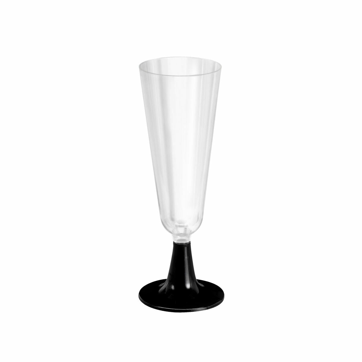 Reusable cava glasses Algon Black 24 pieces 150 ml (4 pieces)