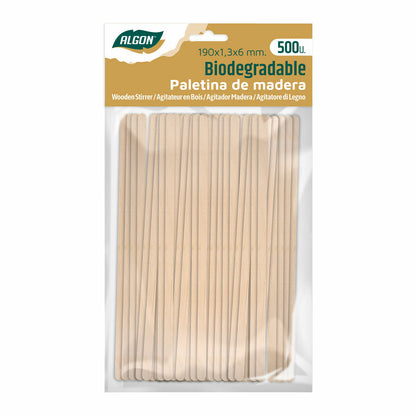 Set of coffee stirrers Algon Wood 20 pieces