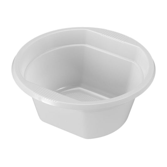 Set med återanvändbara skålar Algon Rund Vit 250 ml 12 x 12 x 5 cm Plast 12 antal