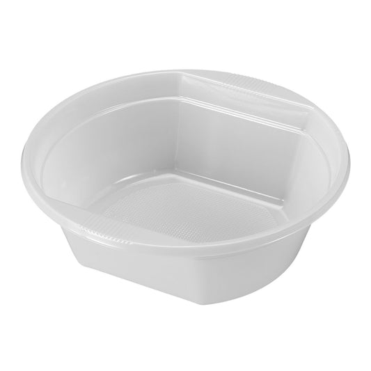 Set of reusable bowls Algon Round White Plastic 500 ml 6 pieces 16 x 16 x 5 cm