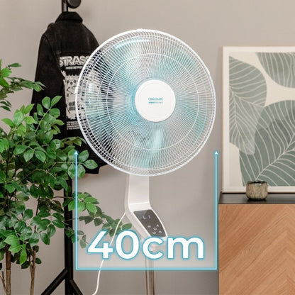 Stående Fläkt Cecotec EnergySilence 620 Flow Control Vit 50 W finns hos Aktivcamping